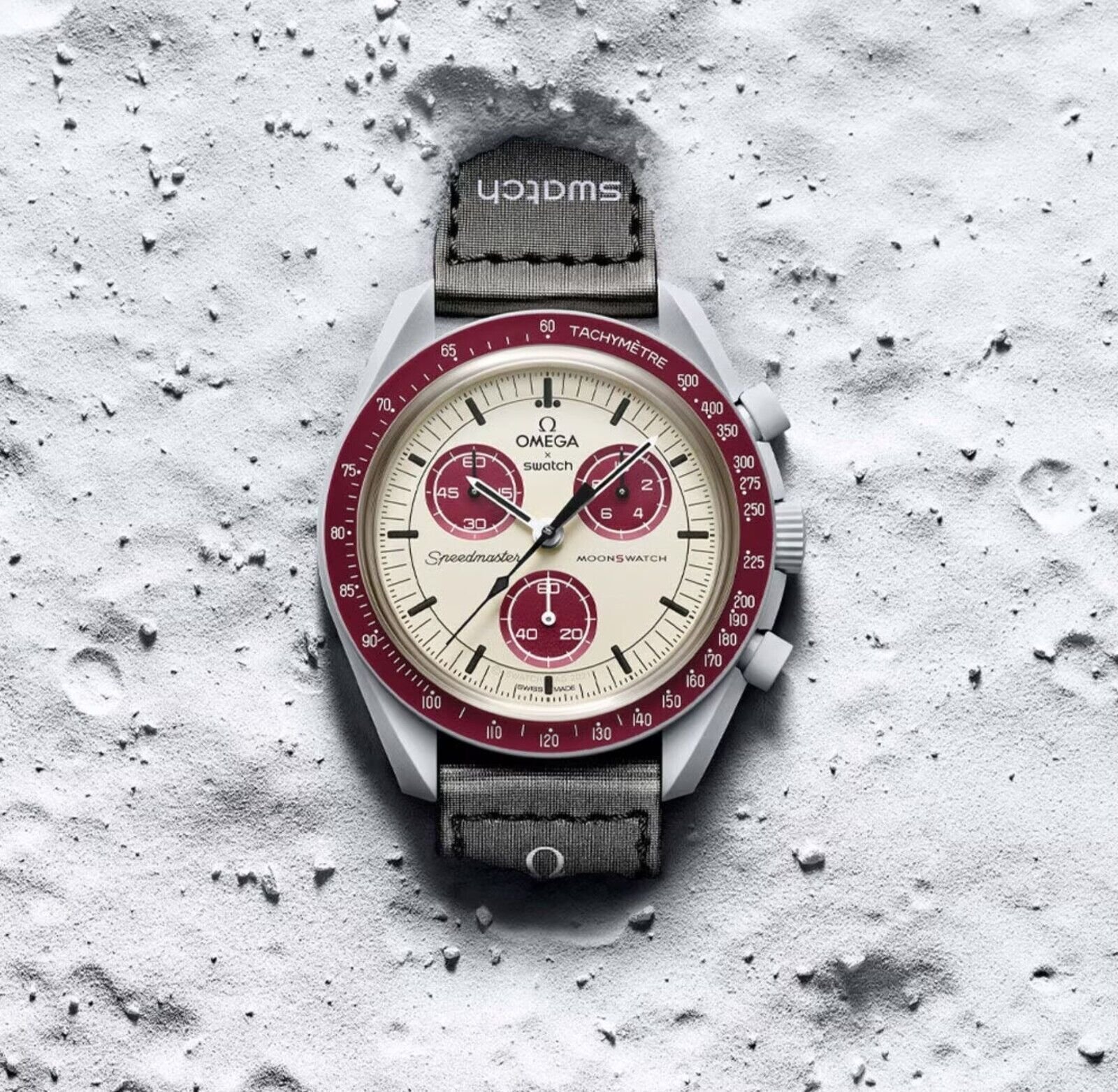 OMEGA x Swatch Mission to Pluto-SO33M101 - اورجنال براند الكويت