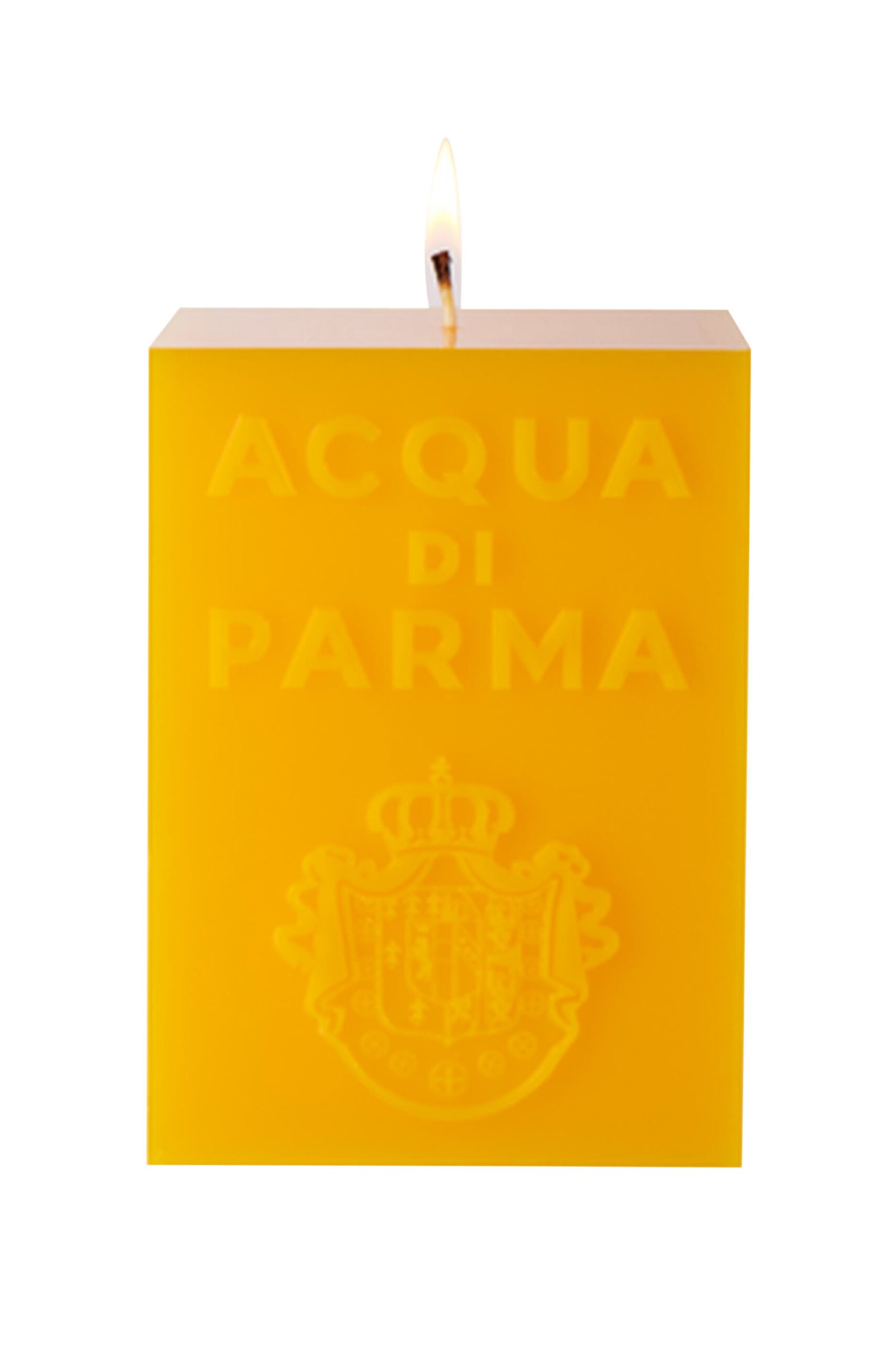 206199552_IN Acqua di Parma Yellow Scented Cube Candle - Image 1