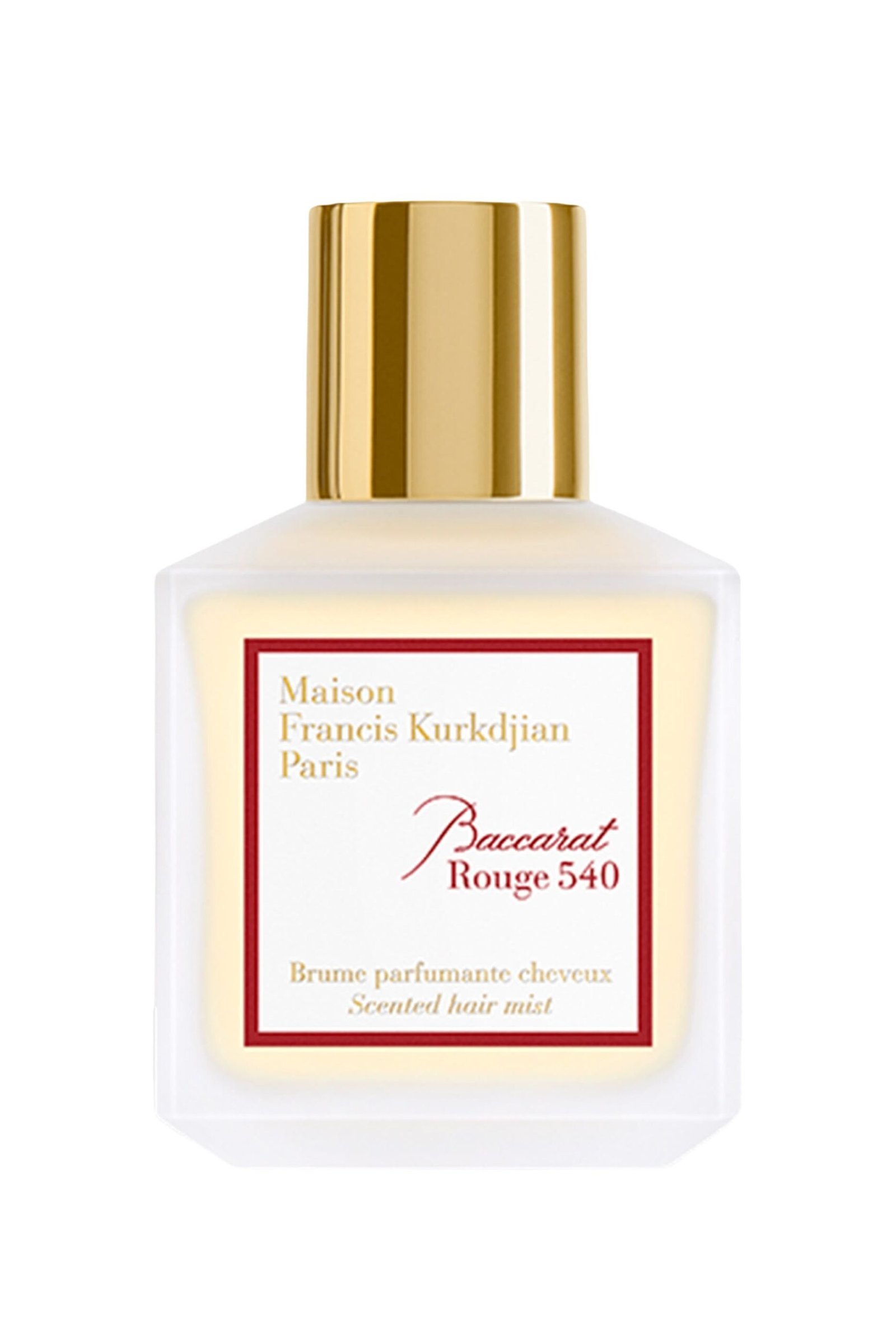 Product Photo Maison Francis Kurkdjian Baccarat Rouge 540 Scented Hair Mist - Image 1
